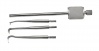 Manual crown remover with weight w/3 tips
