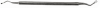 Bone Curette Lucas small, with hole 17cm