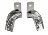Impression tray partial, rotating, perforated LEFT