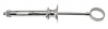 Aspirating syringe 1,8ml