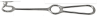 Retractor Middelport 20x22mm 22cm