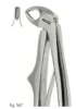 Extracting forceps for children fig. 567
