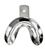 Impression tray, edentulous, solid BOTTOM