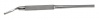 Scalpel handle bended 15cm
