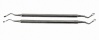 Bone Curette Lucas large, with hole 17cm