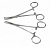 Haemostatic Forceps Micro-mosquito curved with lock 10cm