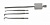 Manual crown remover with weight w/3 tips