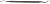 Bone Curette Lucas small, with hole 17cm