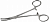 Haemostatic Forceps Micro-mosquito curved with lock 14cm