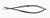Scissors Westcott curved 11,5cm
