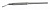 Scalpel handle bended 15cm