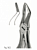 Extracting forceps for children fig. 562