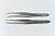 Tweezers Perry curved 10,5cm