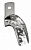 Impression tray partial, rotating, perforated RIGHT