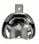 Impression tray, part edentulous, solid TOP
