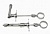 Aspirating syringe breech loading 1,8ml